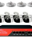 Комплект видеонаблюдения IP 5Мп Ps-Link KIT-C504POE-YE-LT