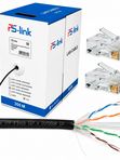 Кабель витая пара UTP4 cat.6 CU 10 метров Ps-Link UTP-CAT6-CU10-OUT уличный