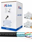 Кабель витая пара FTP4 cat.5E CCA 10 метров Ps-Link FTP-CCA10-OUT уличный