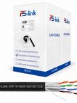 Кабель витая пара UTP4 cat.5E CCA 100 метров Ps-Link UTP-CCA100-OUT уличный