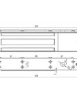 Замок электромагнитный Ps-Link PS-ML350LED