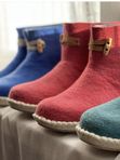 Тапочки валяные из овечьей шерсти от 35-39 размера