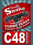 Спиртовые турбо дрожжи DoubleSnake C48