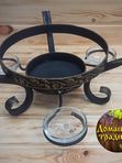 Подставка под садж кованная с соусницами