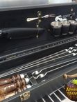 Набор шампуров в чемодане Сокол