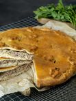 Пирог мясо-капуста