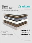 Анатомический матрас Classic Brilliant Duo