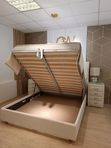 Кровать с ПМ 200*160 SILVANA Тк. Royal Pure