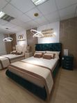 Кровать с ПМ 200*160 RICHARD GRAND Тк. Sky Velvet 42