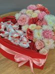 сердце микс с рафаэлло