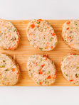 КОТЛЕТЫ ФИТНЕС ИЗ ЦЫПЛЕНКА С ОВОЩАМИ ЗАМ 400 ГР ВКУСВИЛЛ