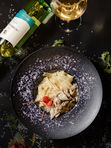 Фетучини с грибами\Fettuccine with mushrooms