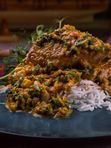 Цыплёнок Жасмин с соусом карри / Jasmine Chicken with Curry Sauce