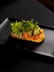 Брускетта с золотой форелью\Bruschetta with Golden Trout