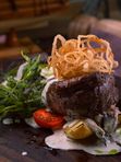 Стейк Миньон с трюфельным соусом / Steak Mignon with truffle sauce