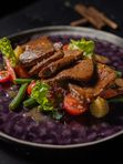 Телятина Шабли с молодыми овощами\Chablis Veal with Young Vegetables