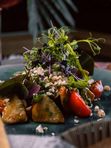 Салат хрустящий баклажан/ Crispy eggplant salad