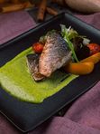 Дорадо в винном соусе / Dorado in wine sauce