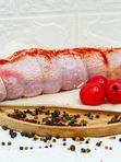 Рулет из курицы с сыром и копченостями