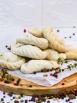 Вареники с капустой и грибами