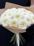Букет белых хризантем