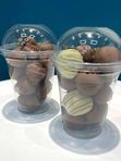 Клубника в шоколаде, большой стакан