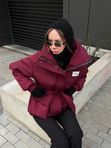 Куртка зимняя с высоким воротником