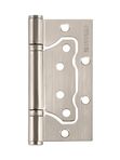 Петля универсальная без врезки IN4300W SN (100x2) мат. никель (Фуаро)