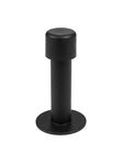 Упор дверной настенный DFIX/W85 INOX BL-24 черный (Пунто)