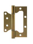 Петля без врезки 800-4" (100*75*2,5) без колп. матовый кофе (2 шт.)