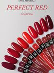 NR-432 Perfect red гель-лак, Мерцающий алый рубин (10 мл)