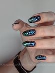 Swanky Pro, Лак для стемпинга S60 - Хамелеон изумруд (6 мл)