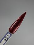NR-430 Femme fatale гель-лак, Мерцающий красный циркон (10 мл)