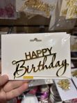 Топперы Happy birthday