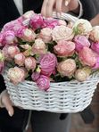Basket With Bombastic Rose