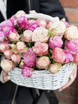 Basket With Bombastic Rose