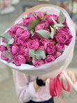 Pink spray roses