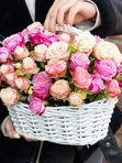 Basket With Bombastic Rose