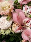 Alstroemeria and Eustoma in the box
