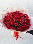 30 Red alstroemerias