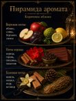 Масляные духи мужские Коричное яблоко , стойкие, шариковые, древесно-пряный аромат, 3 мл