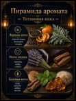 Масляные духи мужские Титановая кожа , стойкие, шариковые, древесно-кожаный аромат, 6 мл