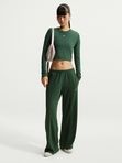 Pantaloni Nike Sportswear Chill Terry Mid-Rise French Terry