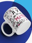 Кружка с принтом Лучший учитель Математики