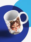 Кружка с принтом "Королева корпоратива"