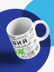 Кружка с принтом Лучший учитель ОБЖ