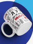 Кружка с принтом Лучший учитель Иностранного языка