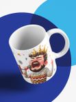 Кружка с принтом "Король корпоратива"