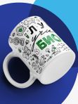Кружка с принтом Лучший учитель Биологии