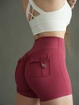 Шорты Push Up Pocket, красный